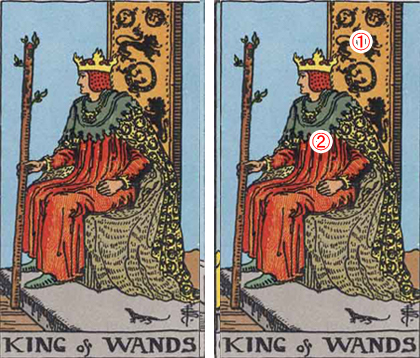KING of WANDS／ワンドのキング